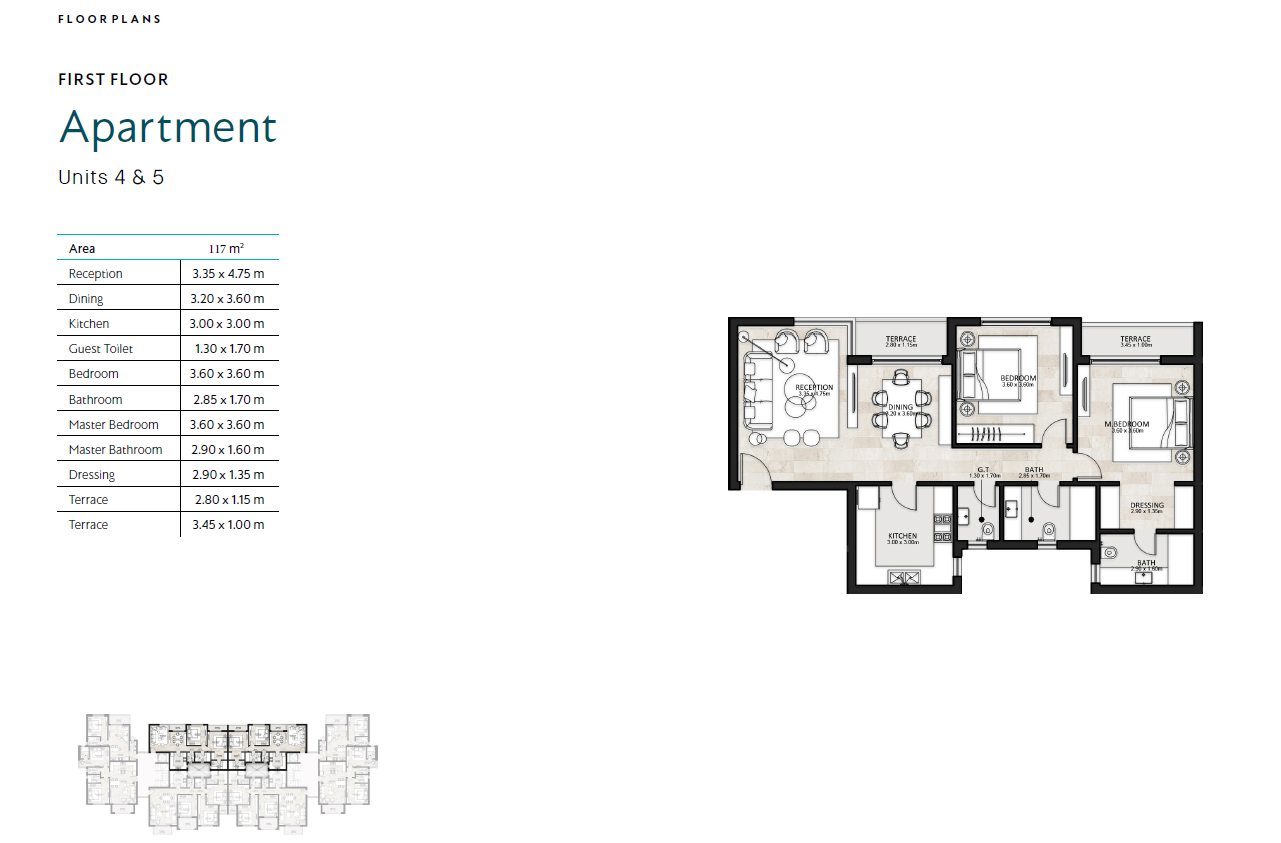Floor Plan - Garden Lakes October Compound Hyde Park Developments