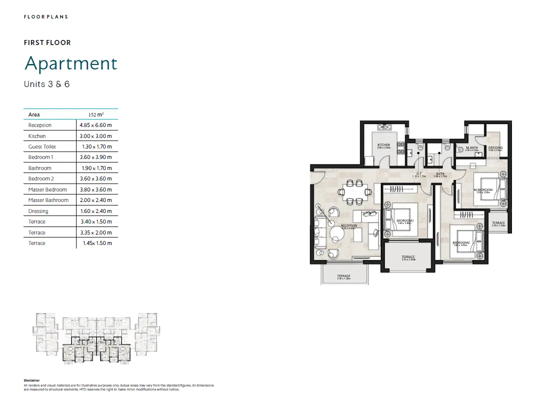 Apartment - كمبوند جاردن ليكس هايد بارك أكتوبر - Garden Lakes October Compound