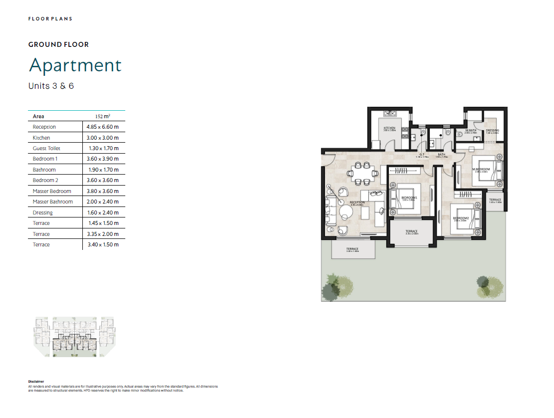 Floor Plan - Garden Lakes October Compound Hyde Park Developments