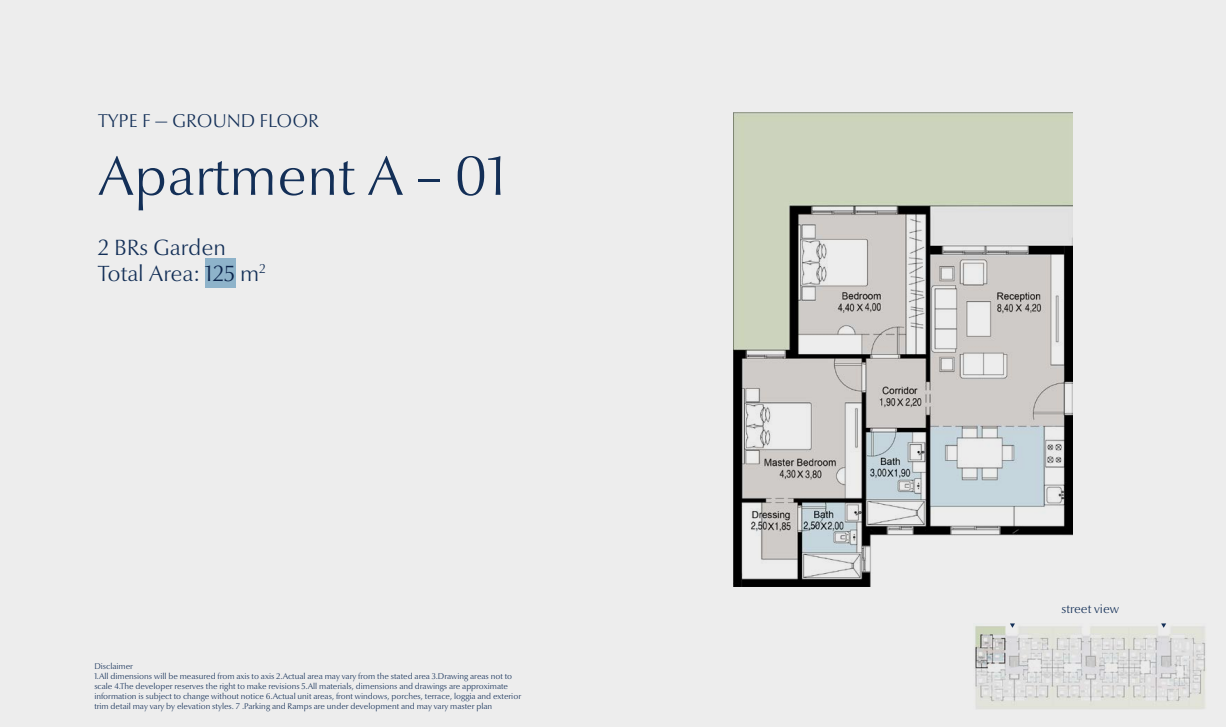 Floor Plan - كمبوند بلو تري القاهرة الجديدة سكاي ابو ظبي للتطوير العقاري - Blue Tree New Cairo Compound
