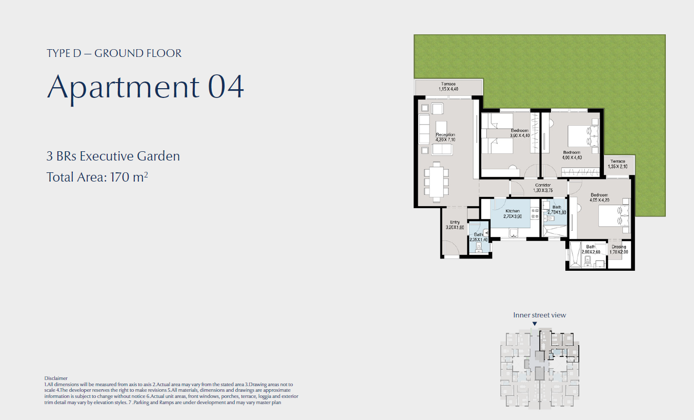 Floor Plan - كمبوند بلو تري القاهرة الجديدة سكاي ابو ظبي للتطوير العقاري - Blue Tree New Cairo Compound