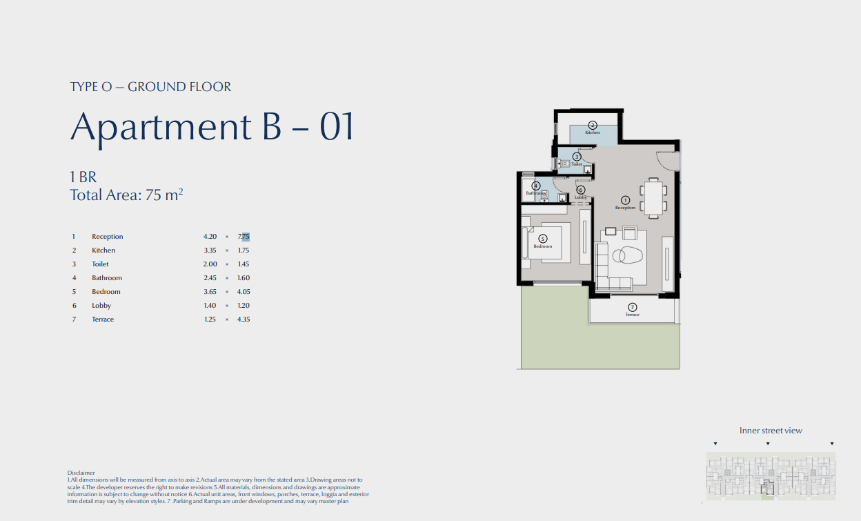 Floor Plan - كمبوند بلو تري القاهرة الجديدة سكاي ابو ظبي للتطوير العقاري - Blue Tree New Cairo Compound