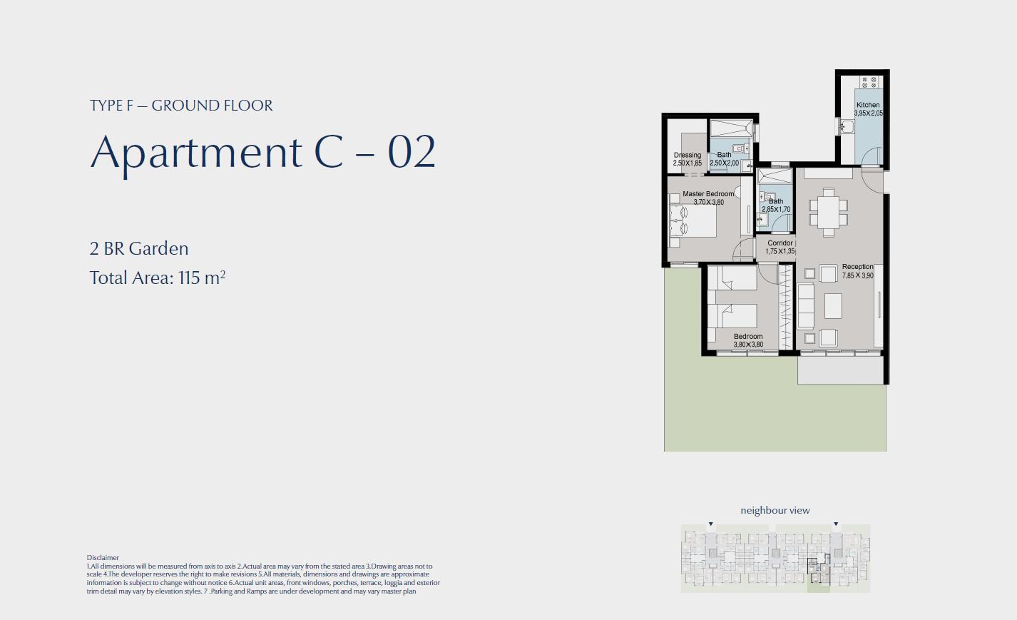 Floor Plan - كمبوند بلو تري القاهرة الجديدة سكاي ابو ظبي للتطوير العقاري - Blue Tree New Cairo Compound