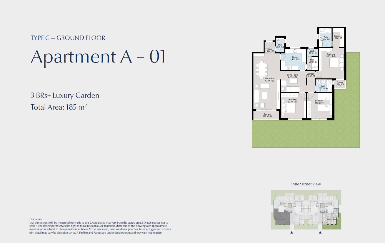 Floor Plan - كمبوند بلو تري القاهرة الجديدة سكاي ابو ظبي للتطوير العقاري - Blue Tree New Cairo Compound