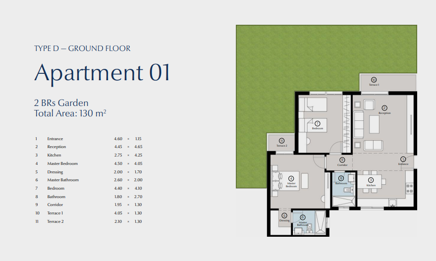 Floor Plan - كمبوند بلو تري القاهرة الجديدة سكاي ابو ظبي للتطوير العقاري - Blue Tree New Cairo Compound