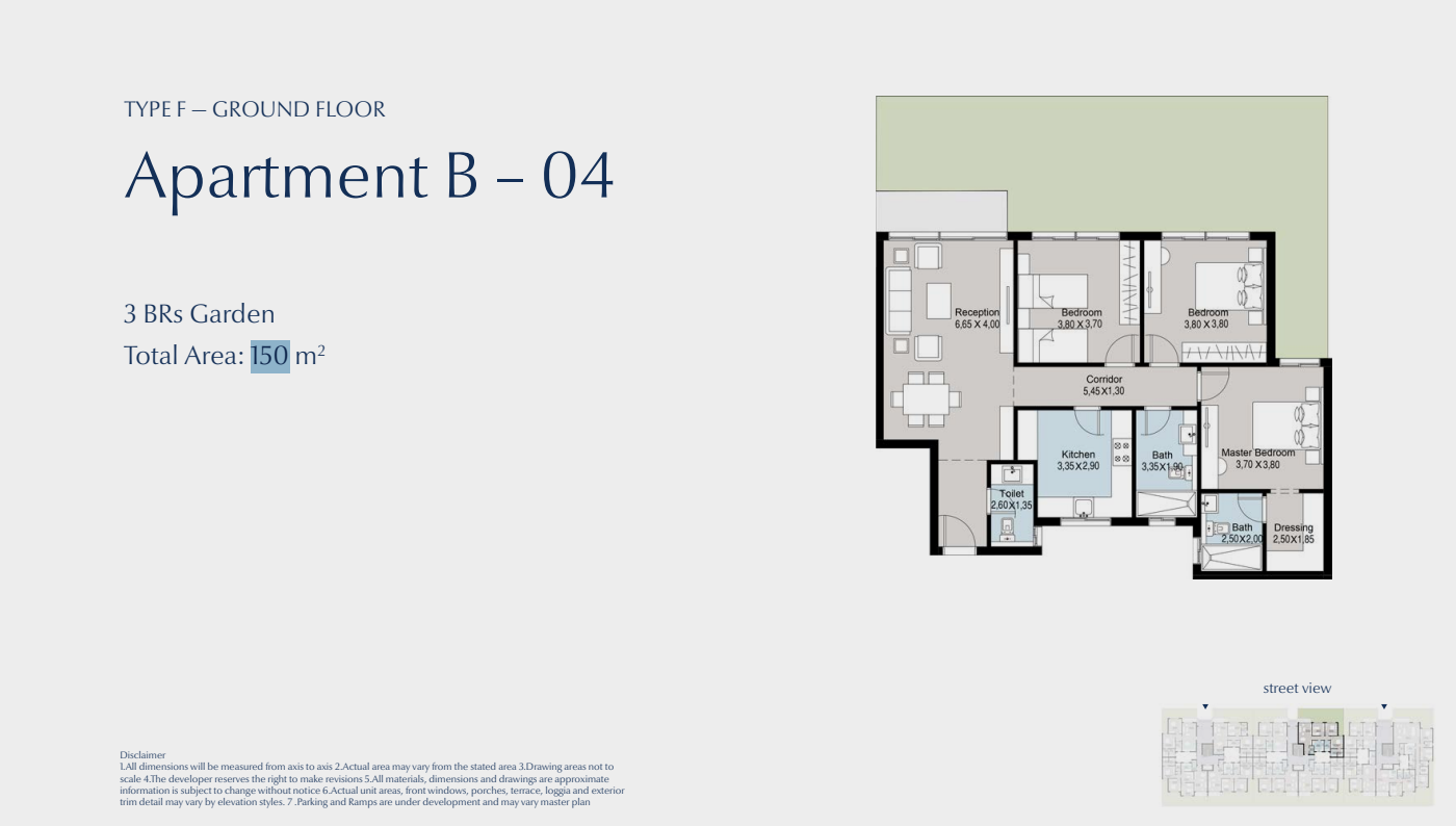 Floor Plan - كمبوند بلو تري القاهرة الجديدة سكاي ابو ظبي للتطوير العقاري - Blue Tree New Cairo Compound