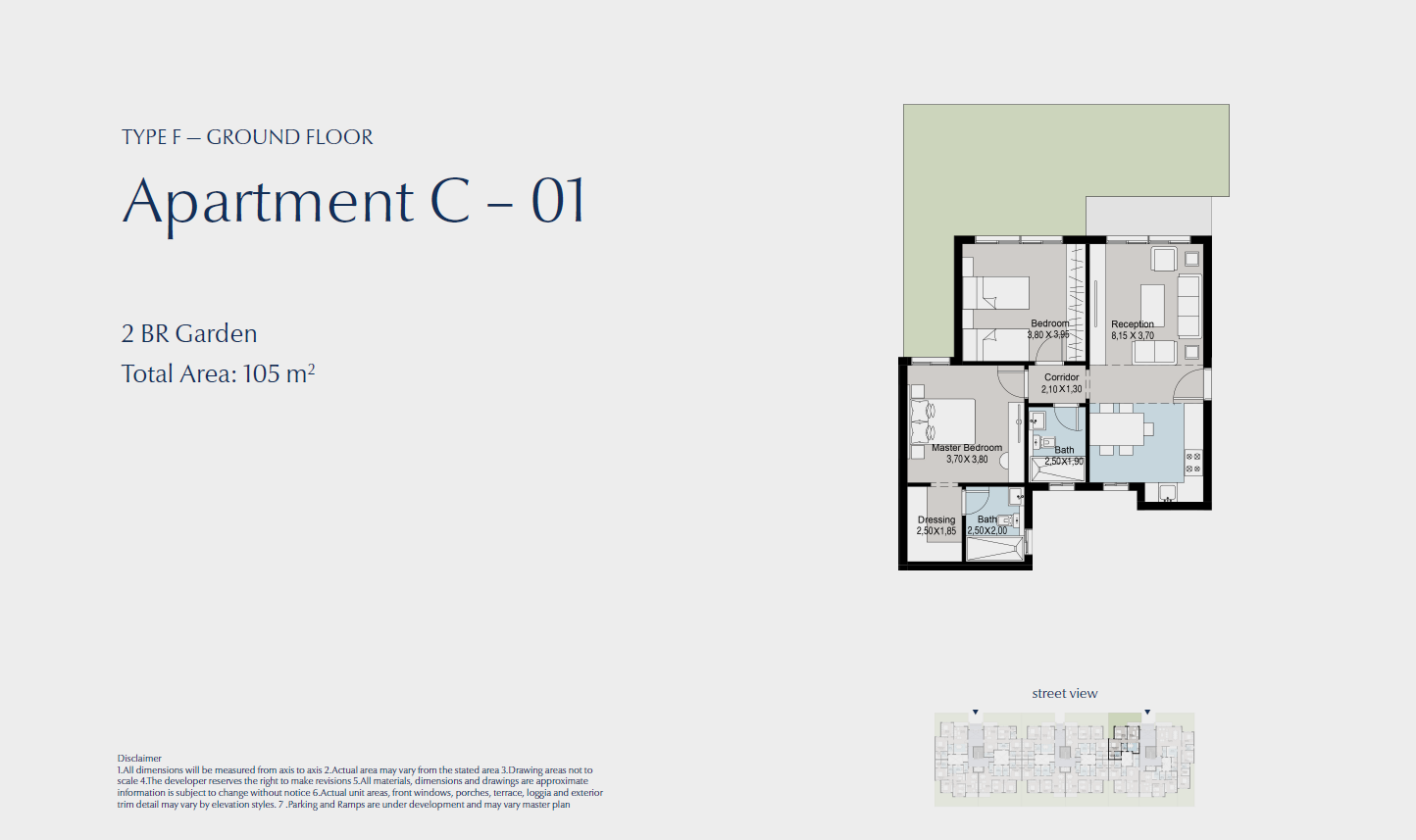 Floor Plan - كمبوند بلو تري القاهرة الجديدة سكاي ابو ظبي للتطوير العقاري - Blue Tree New Cairo Compound