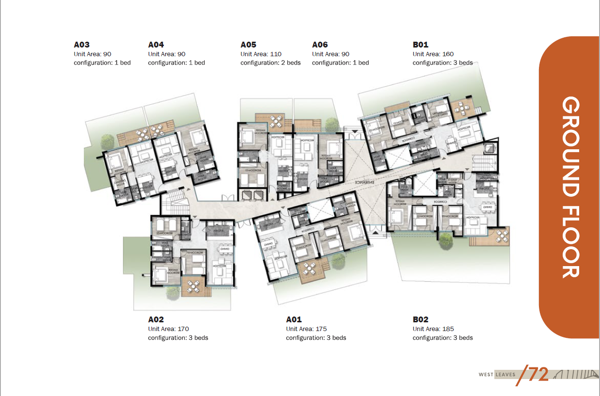 Plan 12 - West Leaves October Compound Biography Developments