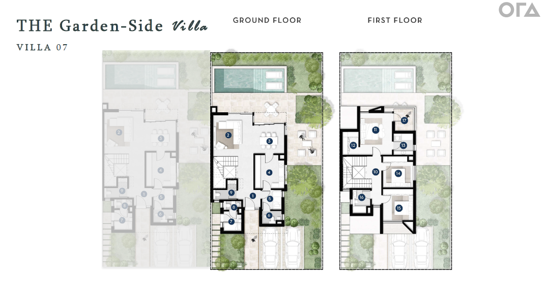 Floor Plan - Solana New Sheikh Zayed Compound Ora Development