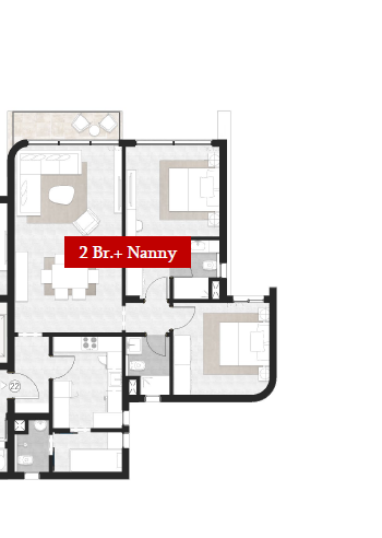 Floor Plan - Solana New Sheikh Zayed Compound Ora Development