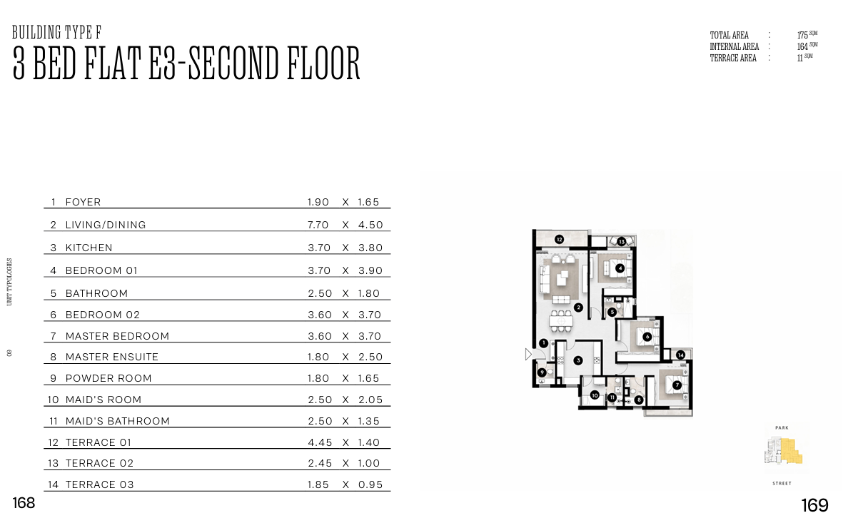 Floor Plan - Solana New Sheikh Zayed Compound Ora Development