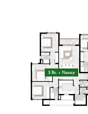 Floor Plan - Solana New Sheikh Zayed Compound Ora Development