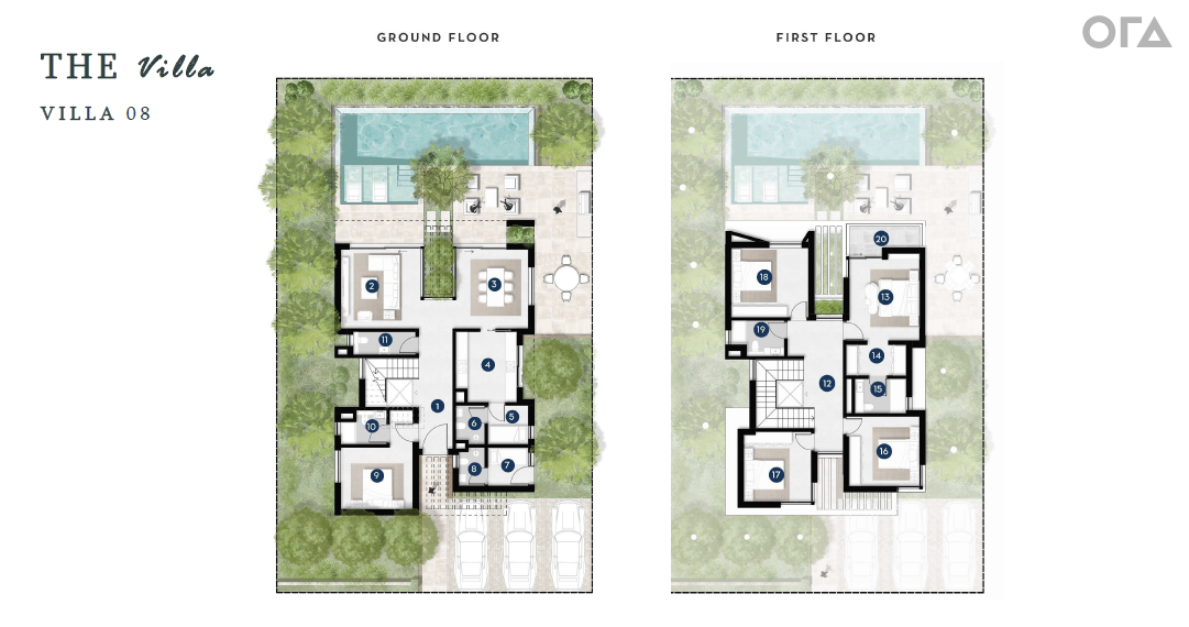 Floor Plan - Solana New Sheikh Zayed Compound Ora Development