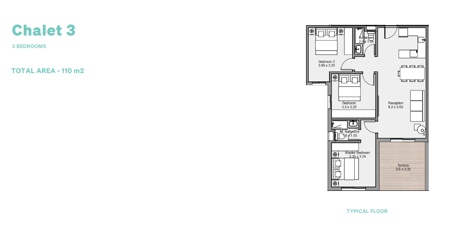 Floor Plan - Salt North Coast Village Tatweer Misr Developments