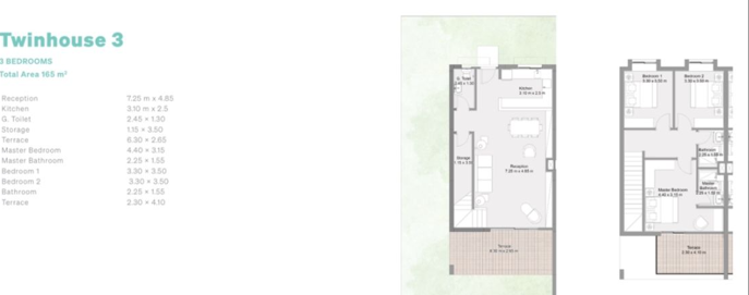 Floor Plan - قرية سولت الساحل الشمالي تطوير مصر للتطوير العقاري - Salt North Coast Village