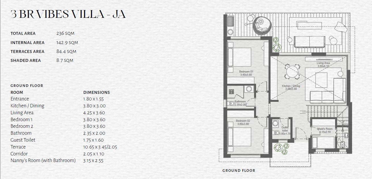 Floor Plan - The Med North Coast Village People and Places Developments