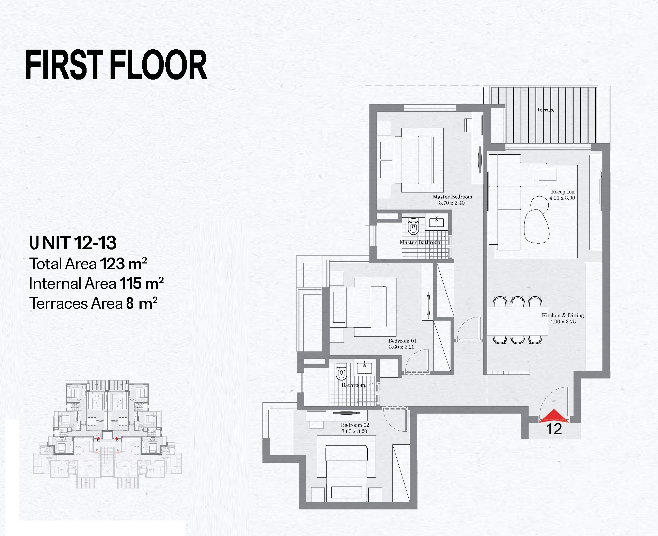 Floor Plan - The Med North Coast Village People and Places Developments