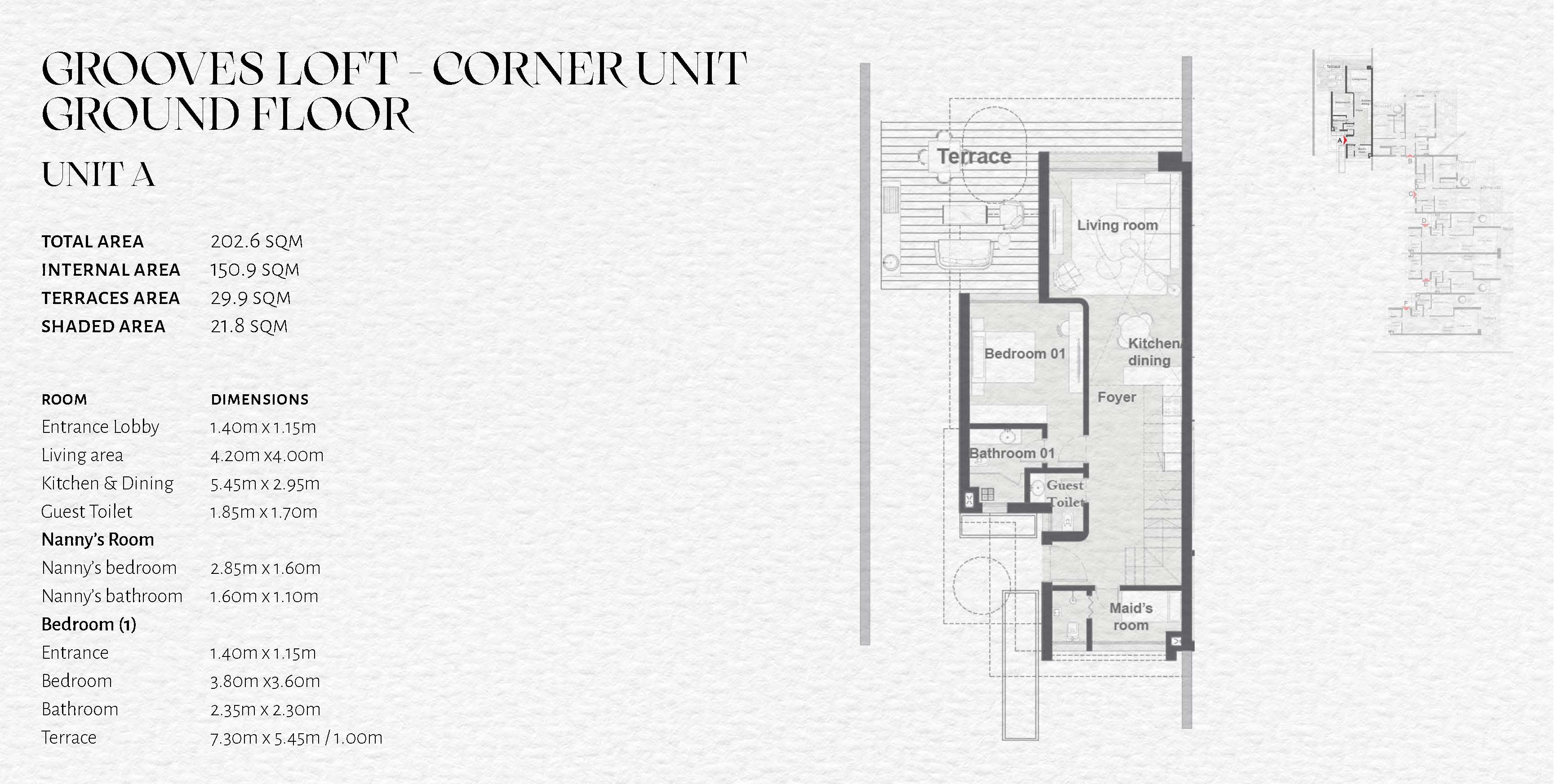 Floor Plan - The Med North Coast Village People and Places Developments