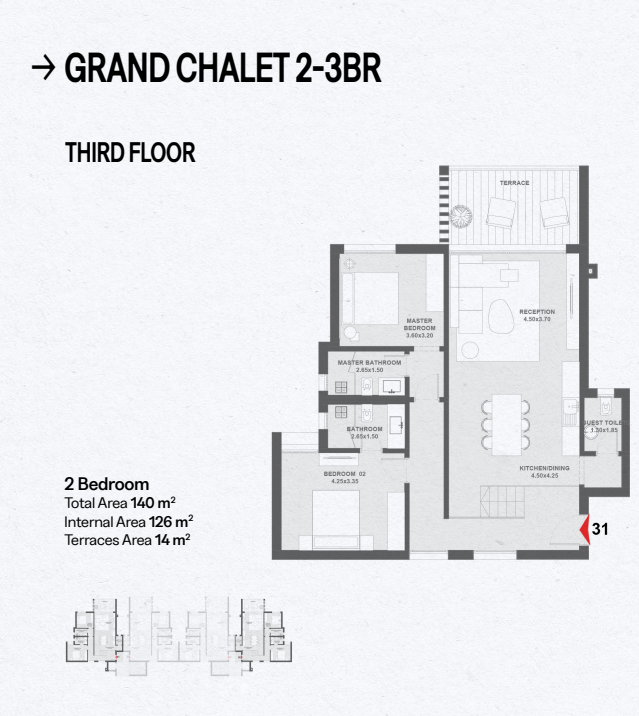 Floor Plan - The Med North Coast Village People and Places Developments