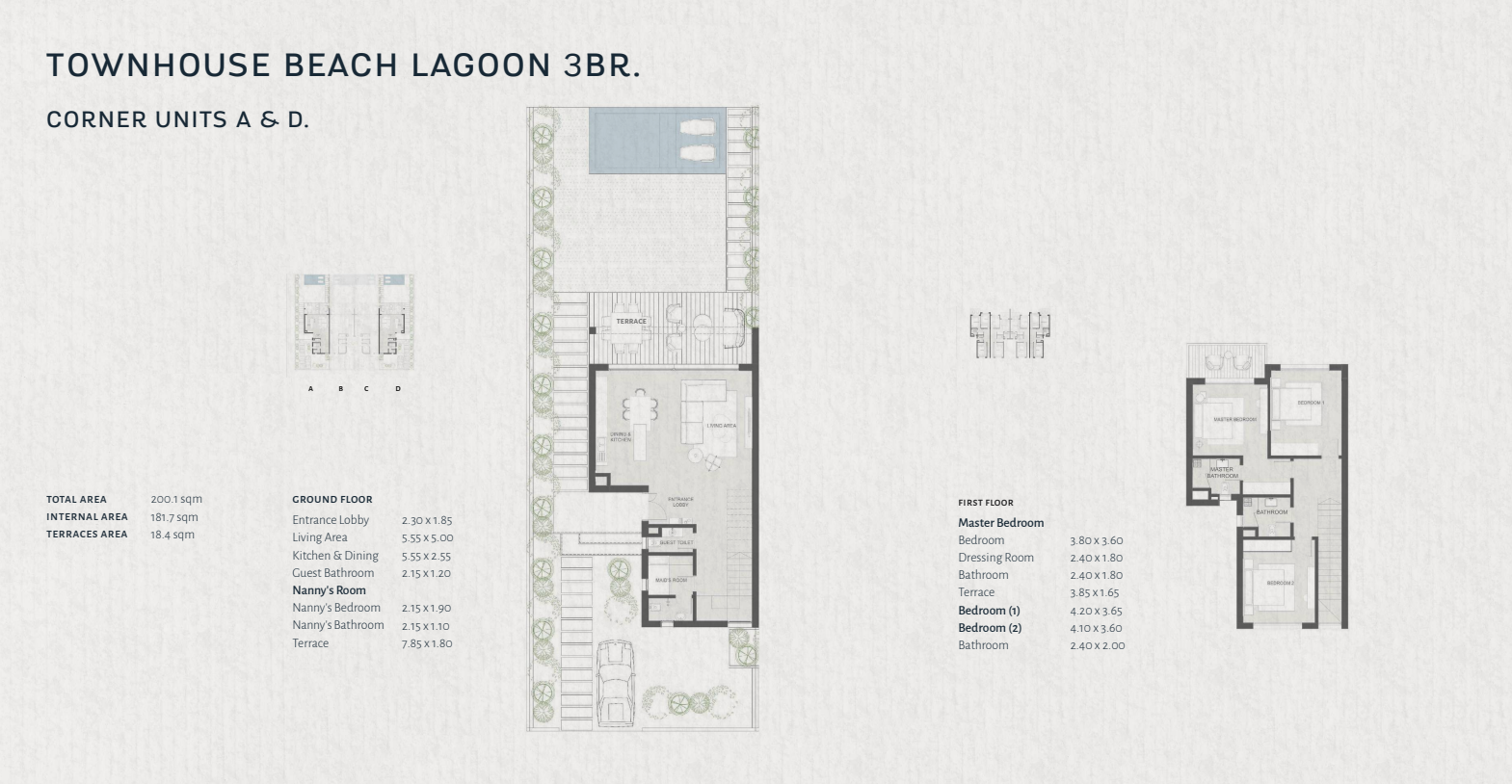 Floor Plan - The Med North Coast Village People and Places Developments
