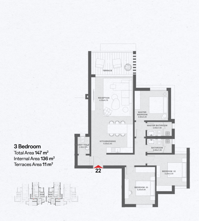Floor Plan - The Med North Coast Village People and Places Developments