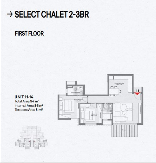 Floor Plan - The Med North Coast Village People and Places Developments