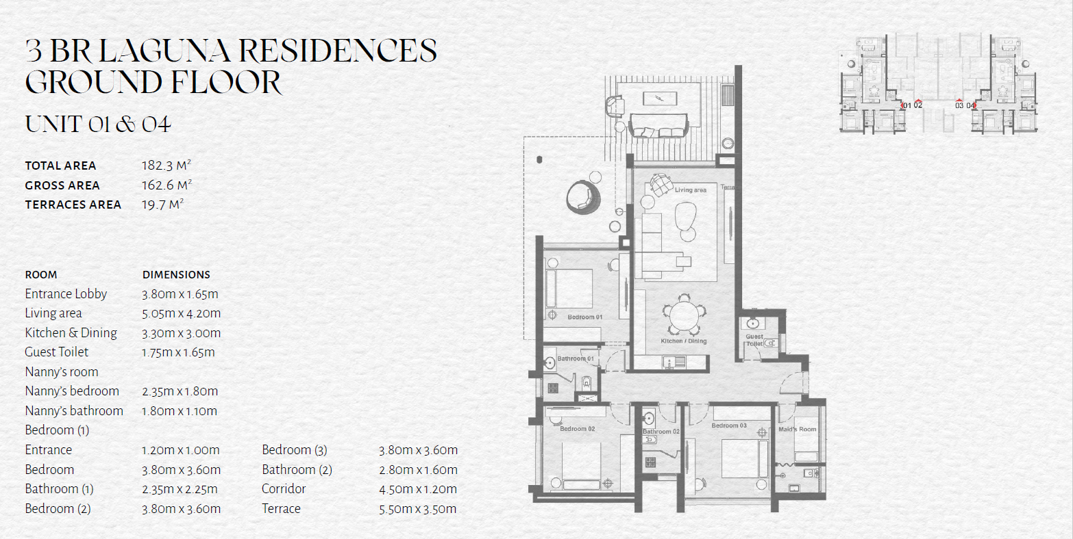 Floor Plan - The Med North Coast Village People and Places Developments