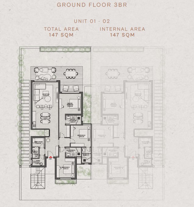 Floor Plan - The Med North Coast Village People and Places Developments