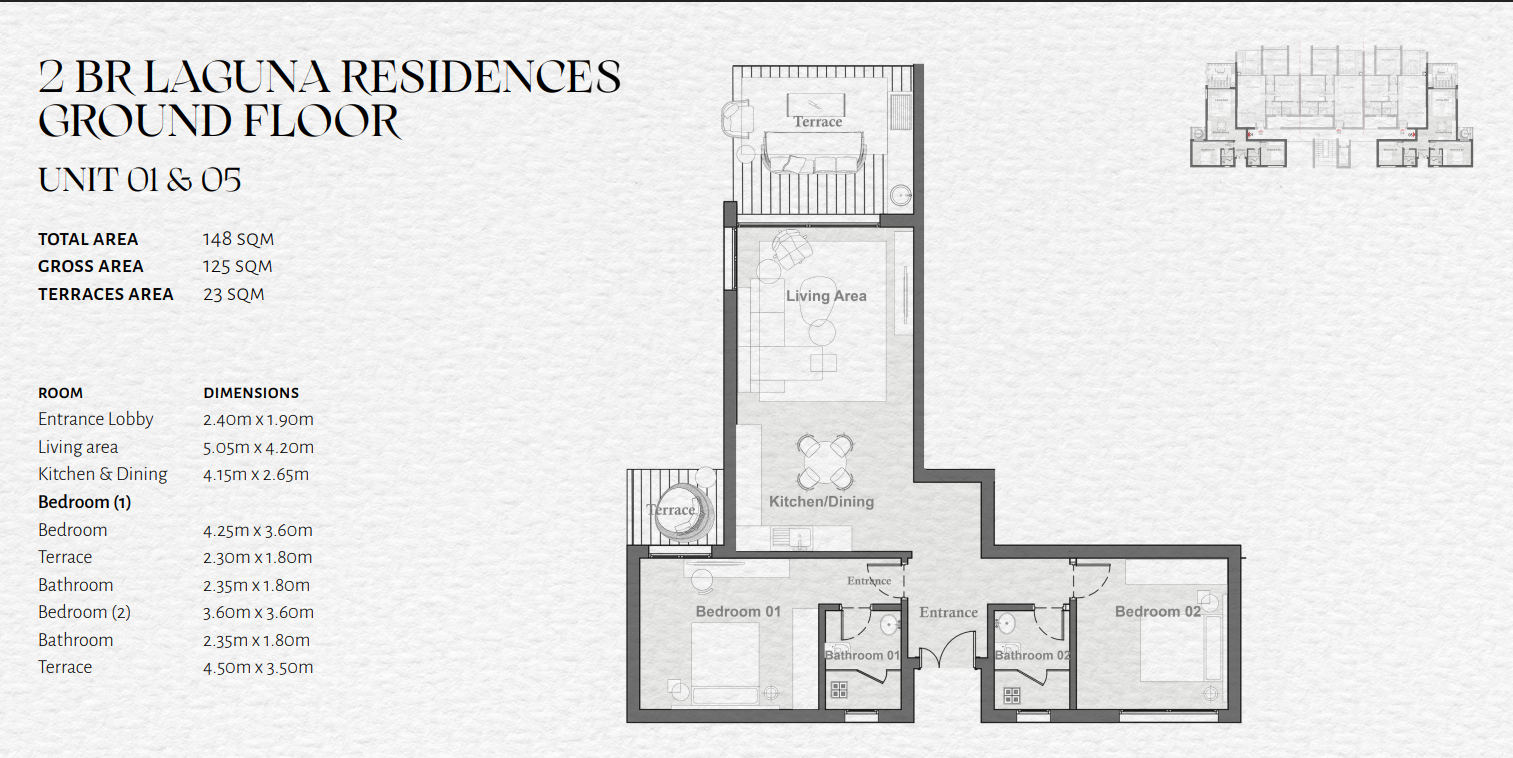 Floor Plan - The Med North Coast Village People and Places Developments