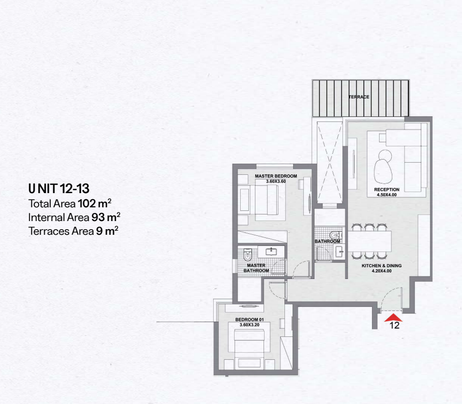Floor Plan - The Med North Coast Village People and Places Developments