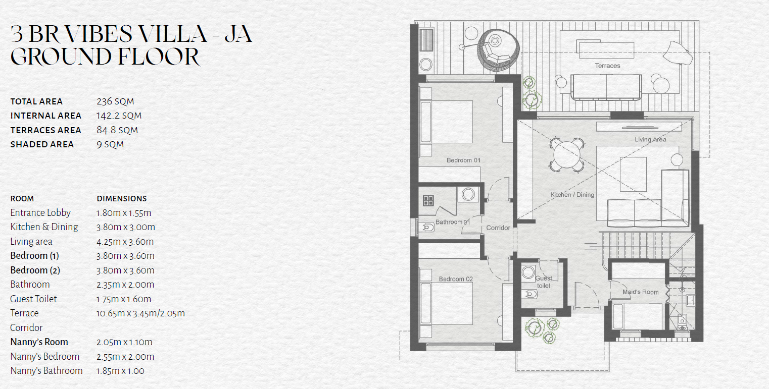 Floor Plan - The Med North Coast Village People and Places Developments