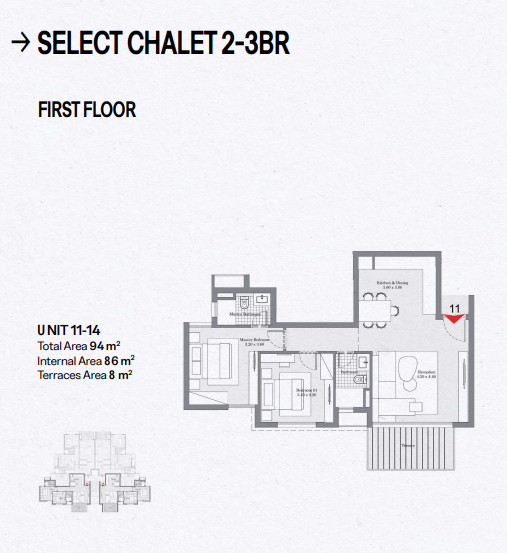 Floor Plan - The Med North Coast Village People and Places Developments