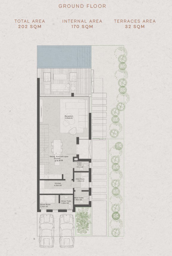 Floor Plan - The Med North Coast Village People and Places Developments