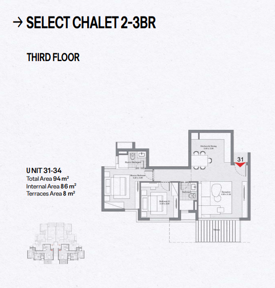 Floor Plan - The Med North Coast Village People and Places Developments