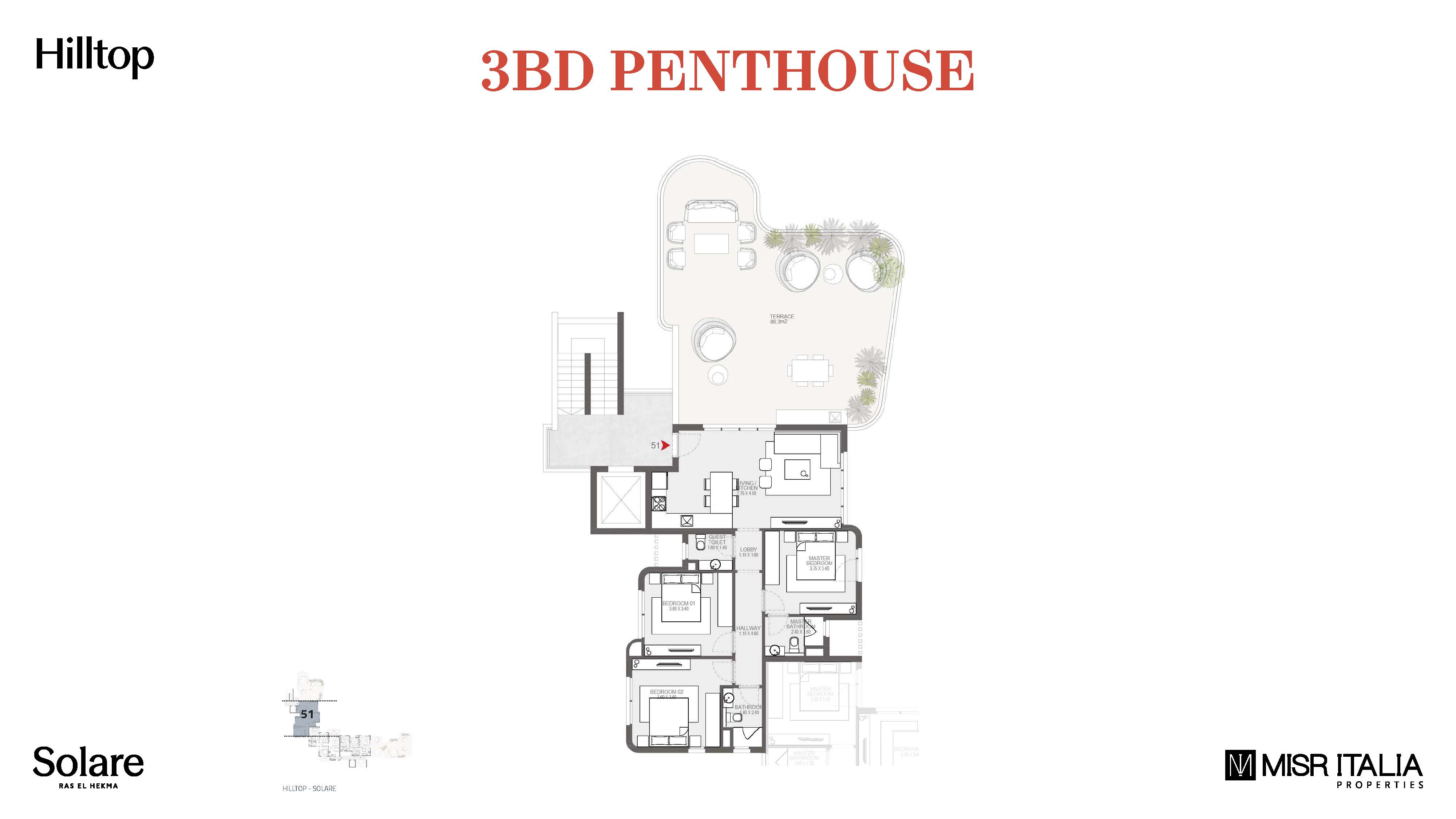 Floor Plan - سولاري الساحل الشمالي مصر إيطاليا للتطوير العقاري - Solare North Coast