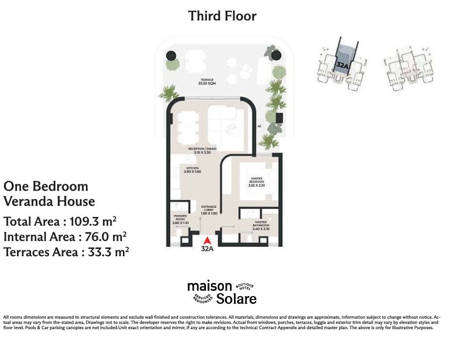 Floor Plan - Solare North Coast Misr Italia Real Estate