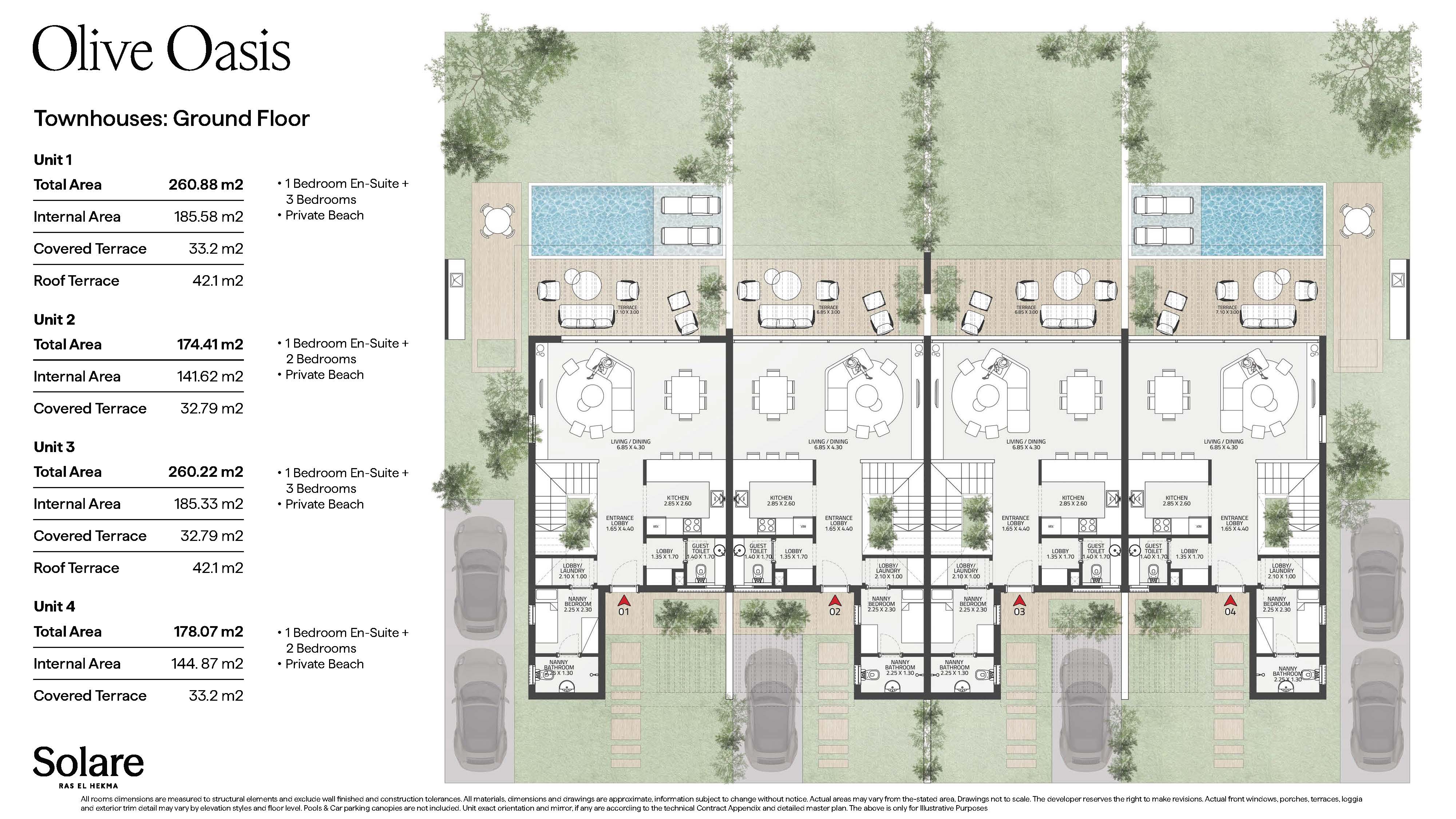Floor Plan - Solare North Coast Misr Italia Real Estate