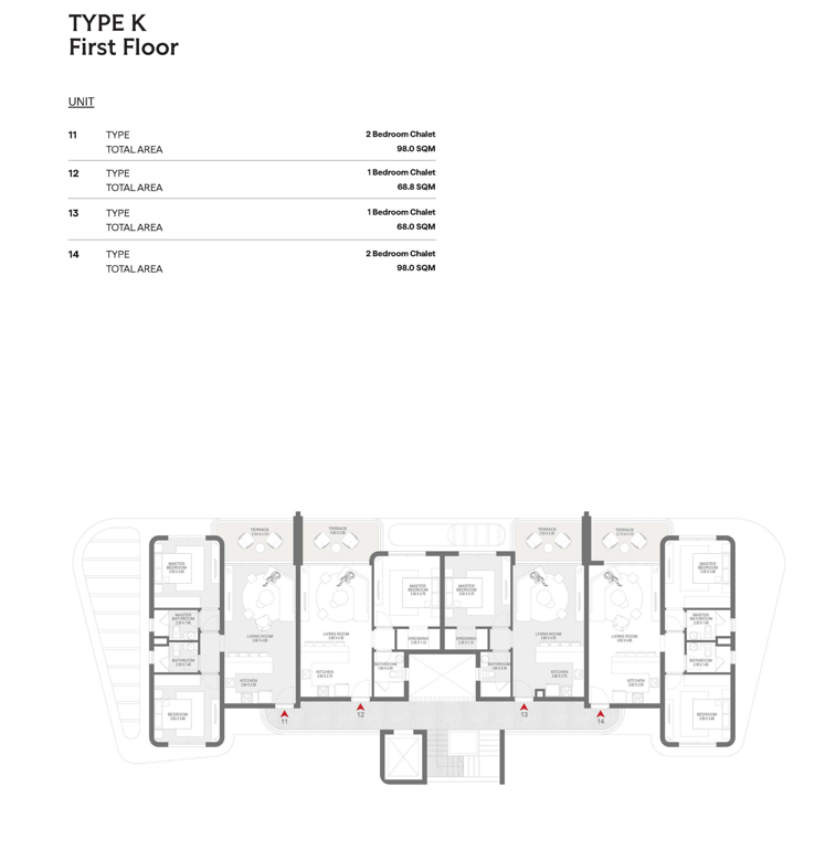 Plan 42 - Solare North Coast Misr Italia Real Estate