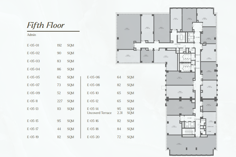 Floor Plan - Saada New Cairo Compound Horizon Egypt Real Estate