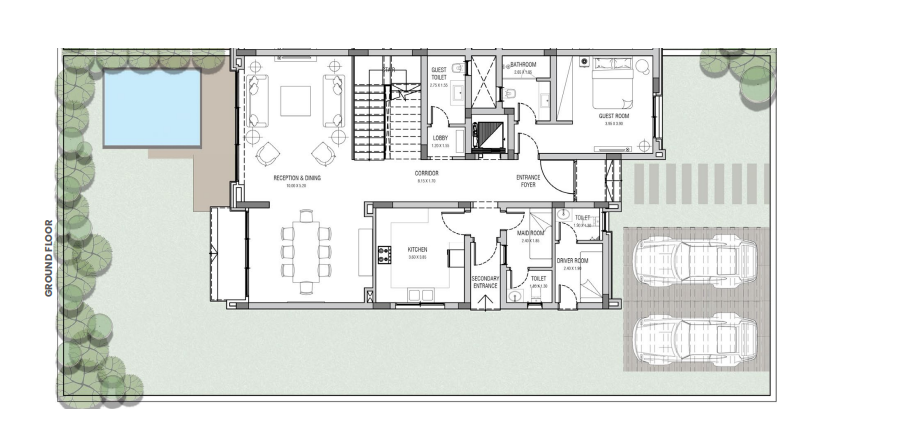 Floor Plan - Saada New Cairo Compound Horizon Egypt Real Estate