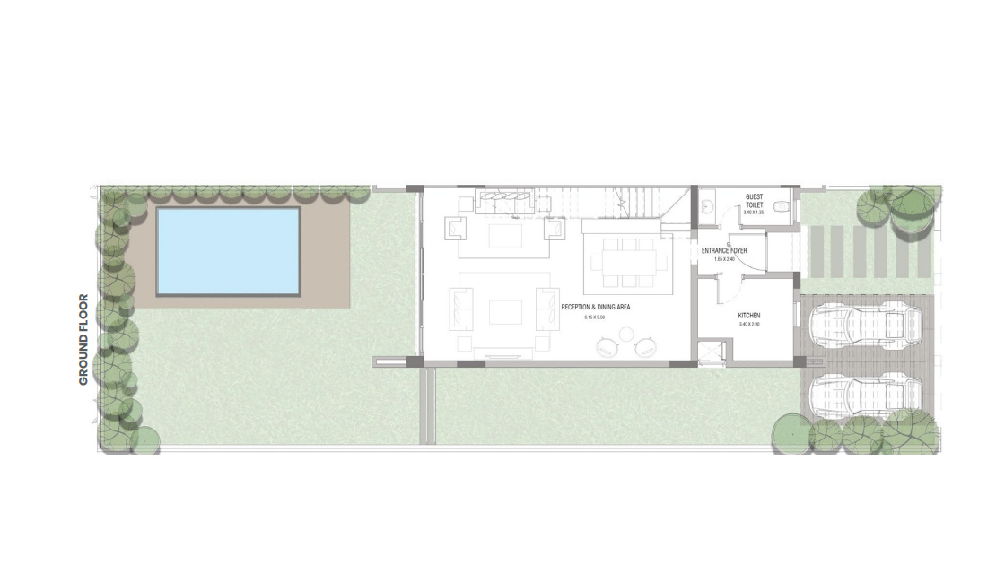 Floor Plan - Saada New Cairo Compound Horizon Egypt Real Estate