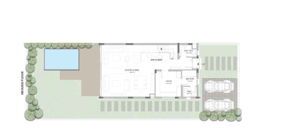 Floor Plan - Saada New Cairo Compound Horizon Egypt Real Estate