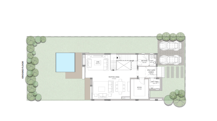 Floor Plan - Saada New Cairo Compound Horizon Egypt Real Estate