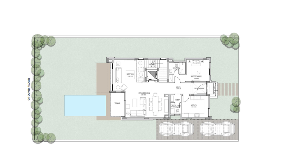 Floor Plan - Saada New Cairo Compound Horizon Egypt Real Estate