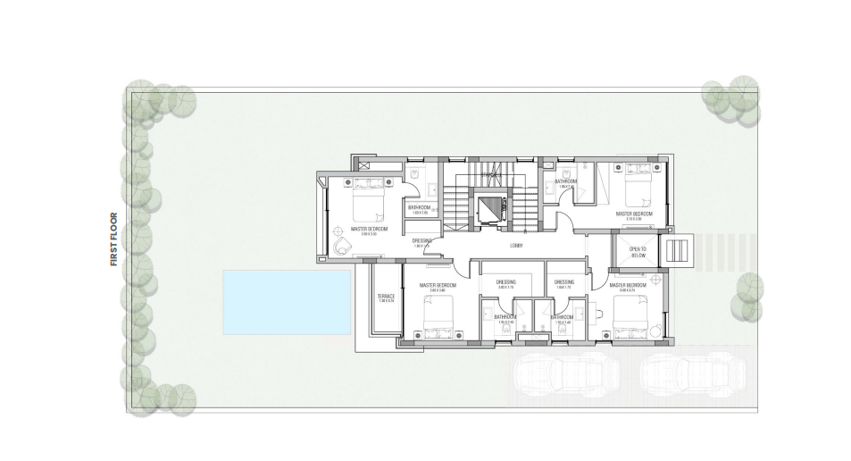 Floor Plan - Saada New Cairo Compound Horizon Egypt Real Estate