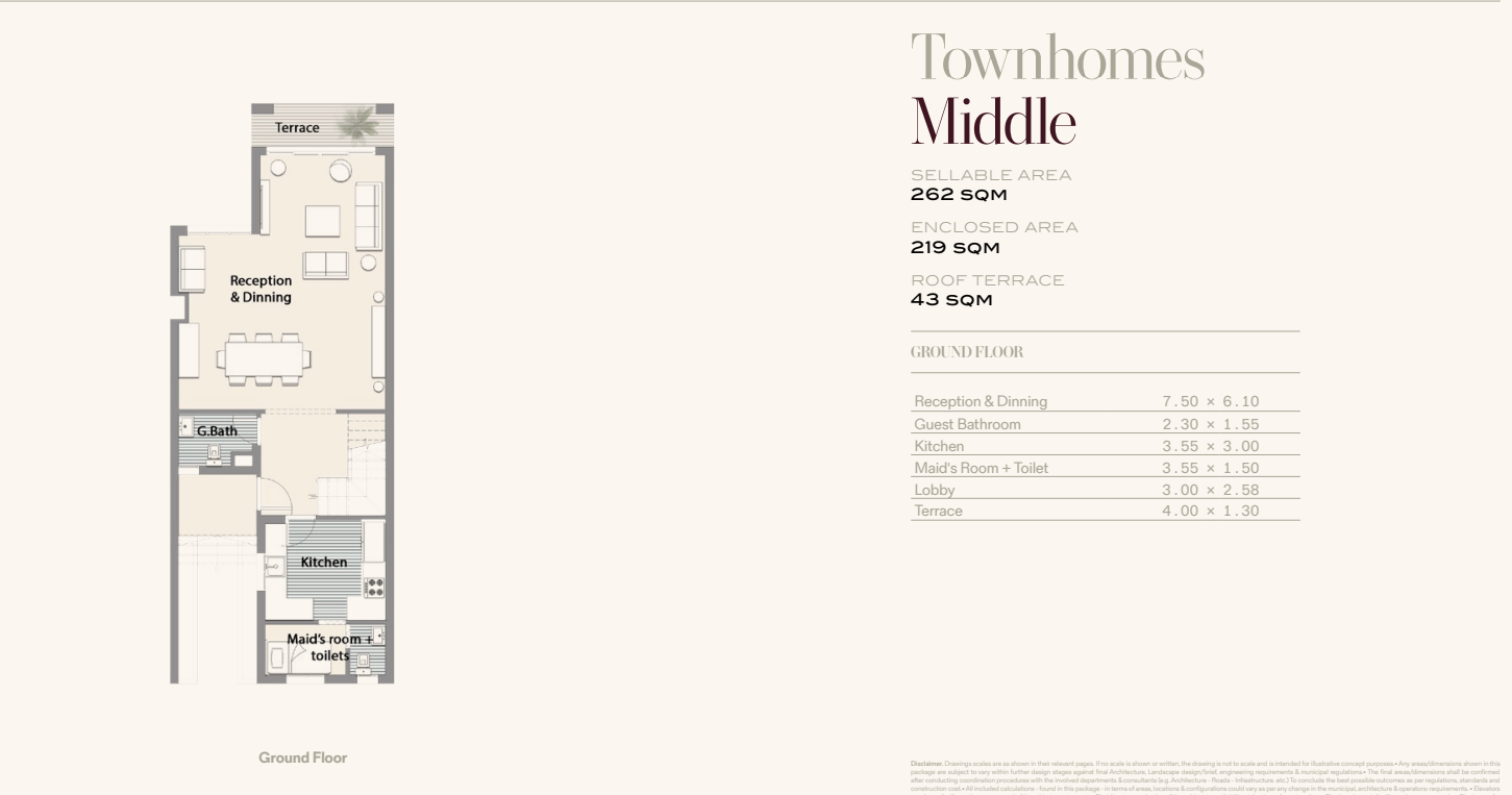 Floor Plan - Telal East New Cairo Compound Roaya Group