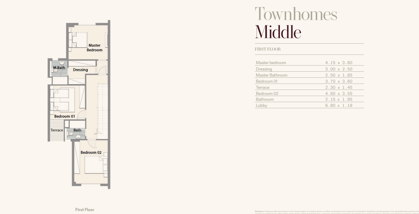 Floor Plan - Telal East New Cairo Compound Roaya Group