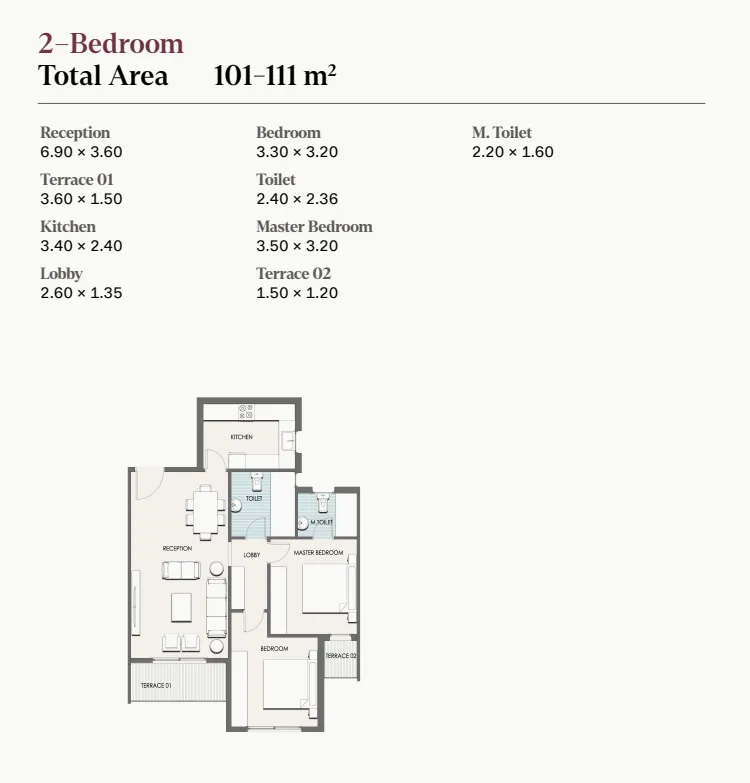 Apartment - كمبوند تلال ايست القاهرة الجديدة رؤية جروب - Telal East New Cairo Compound