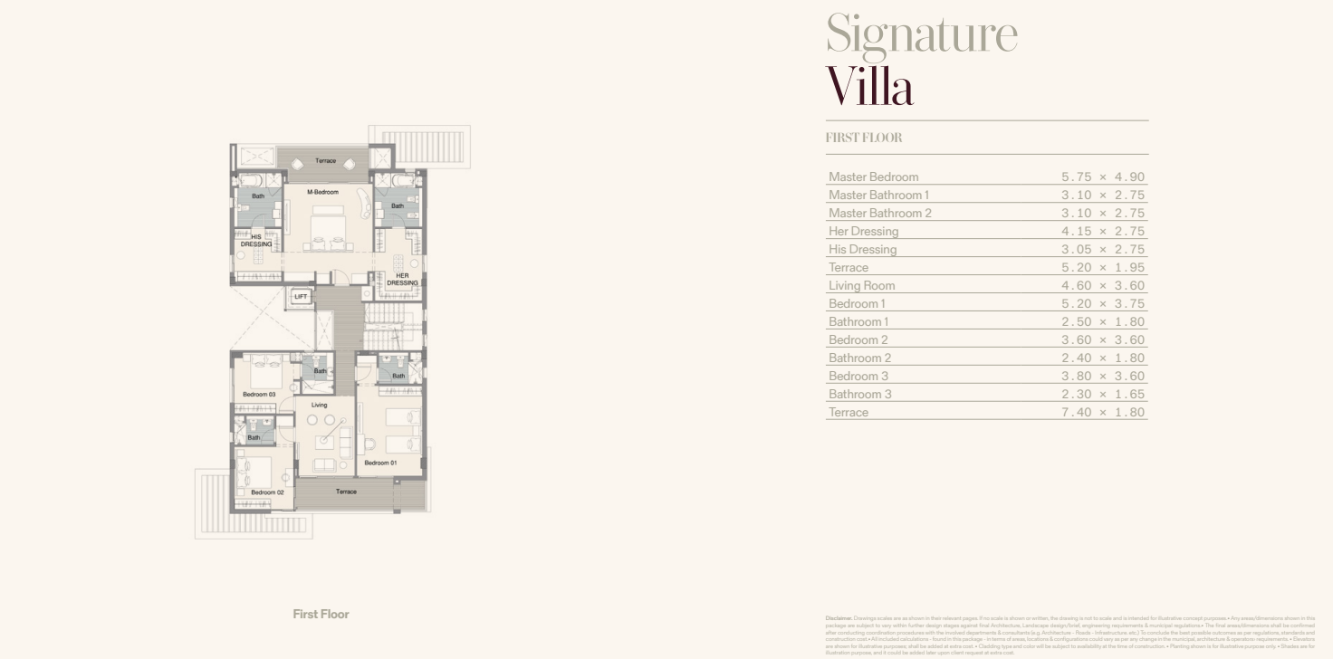 Floor Plan - Telal East New Cairo Compound - PRE Development