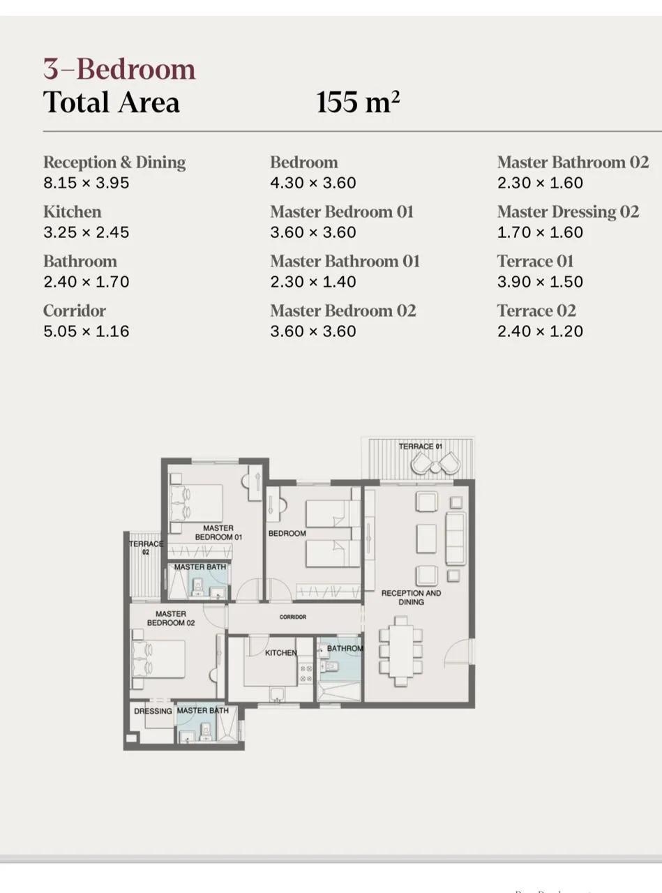 Apartment - كمبوند تلال ايست القاهرة الجديدة رؤية جروب - Telal East New Cairo Compound